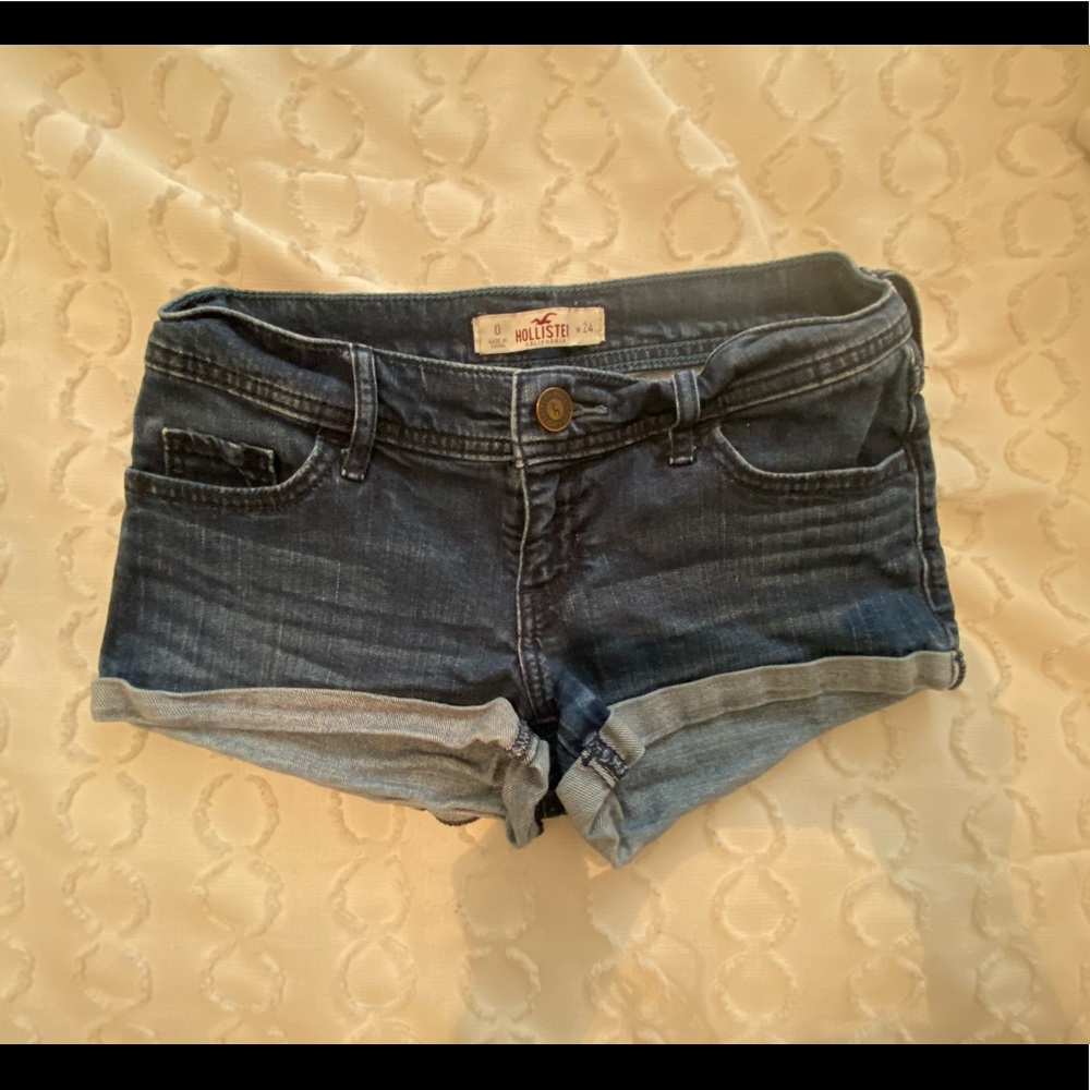 Hollister denim shorts
